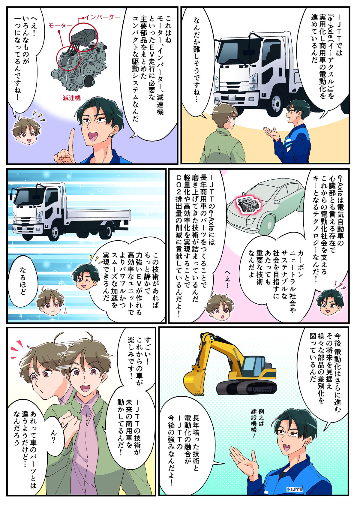 画像：マンガで解説　IJTTの挑戦 イメージ